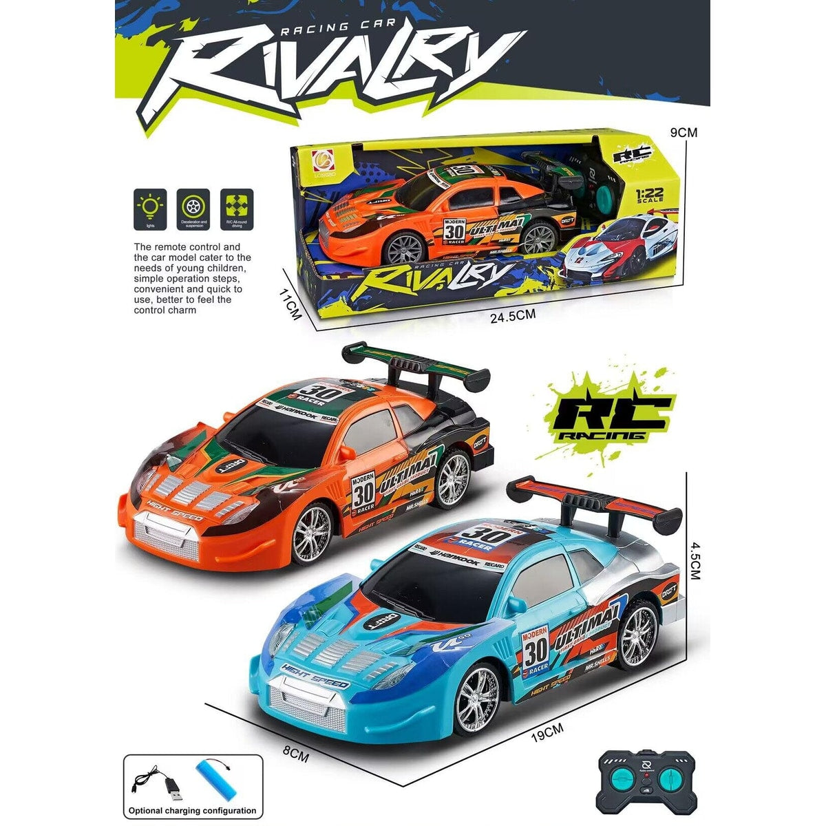 Voiture télécommandée Rivalry