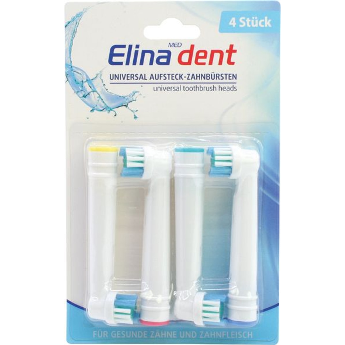 Brosse à dents Elina Attachable Universal 4er