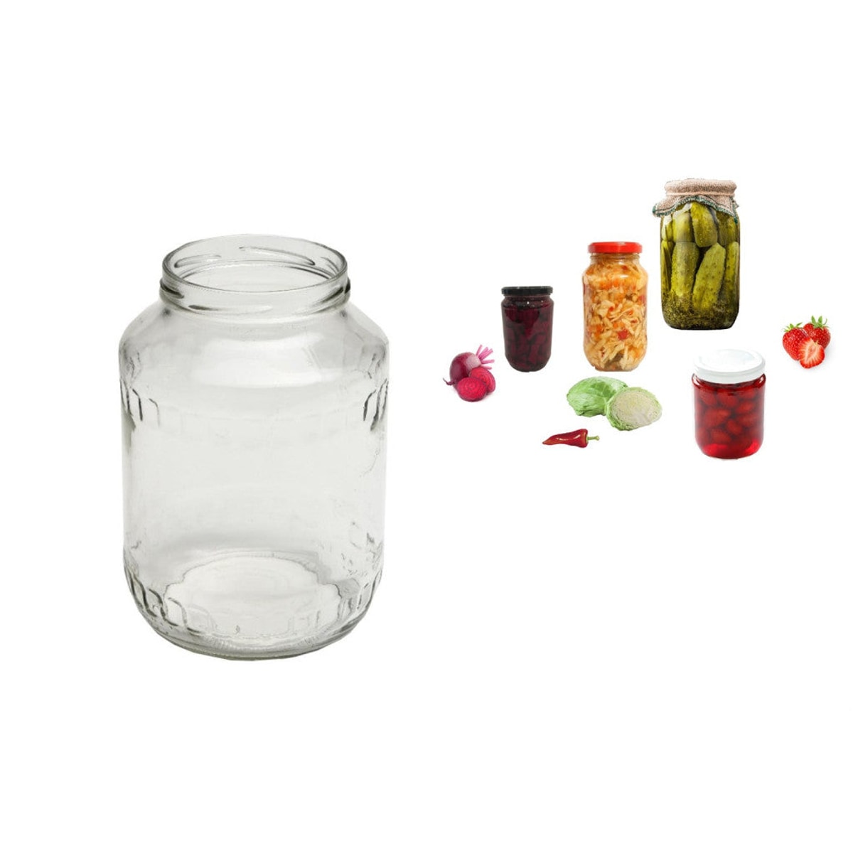 Pot en Verre 1,7L
