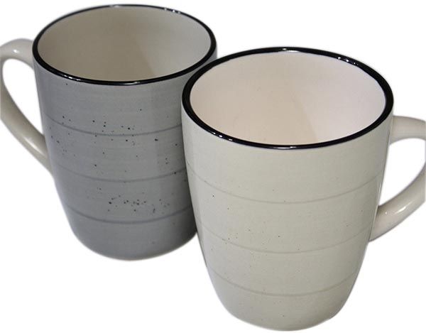 Tasse à café 10x8,5 cm,, peinte à la main,