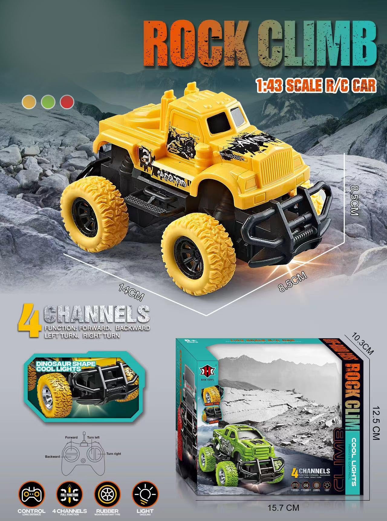 Voiture télécommandée Rock Climb