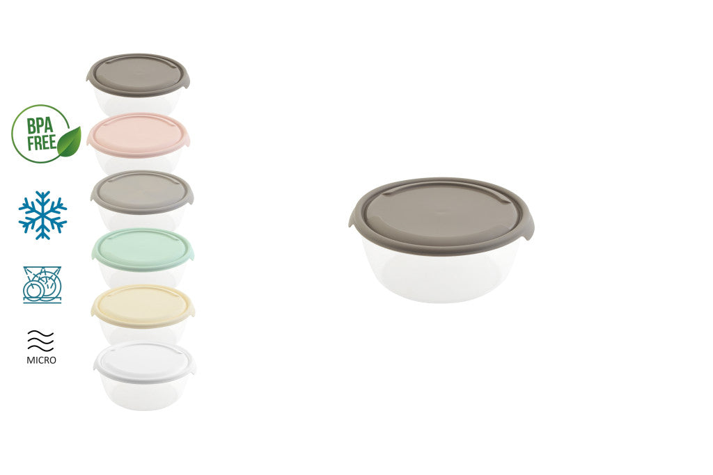 Boîte de conservation ronde 2 L