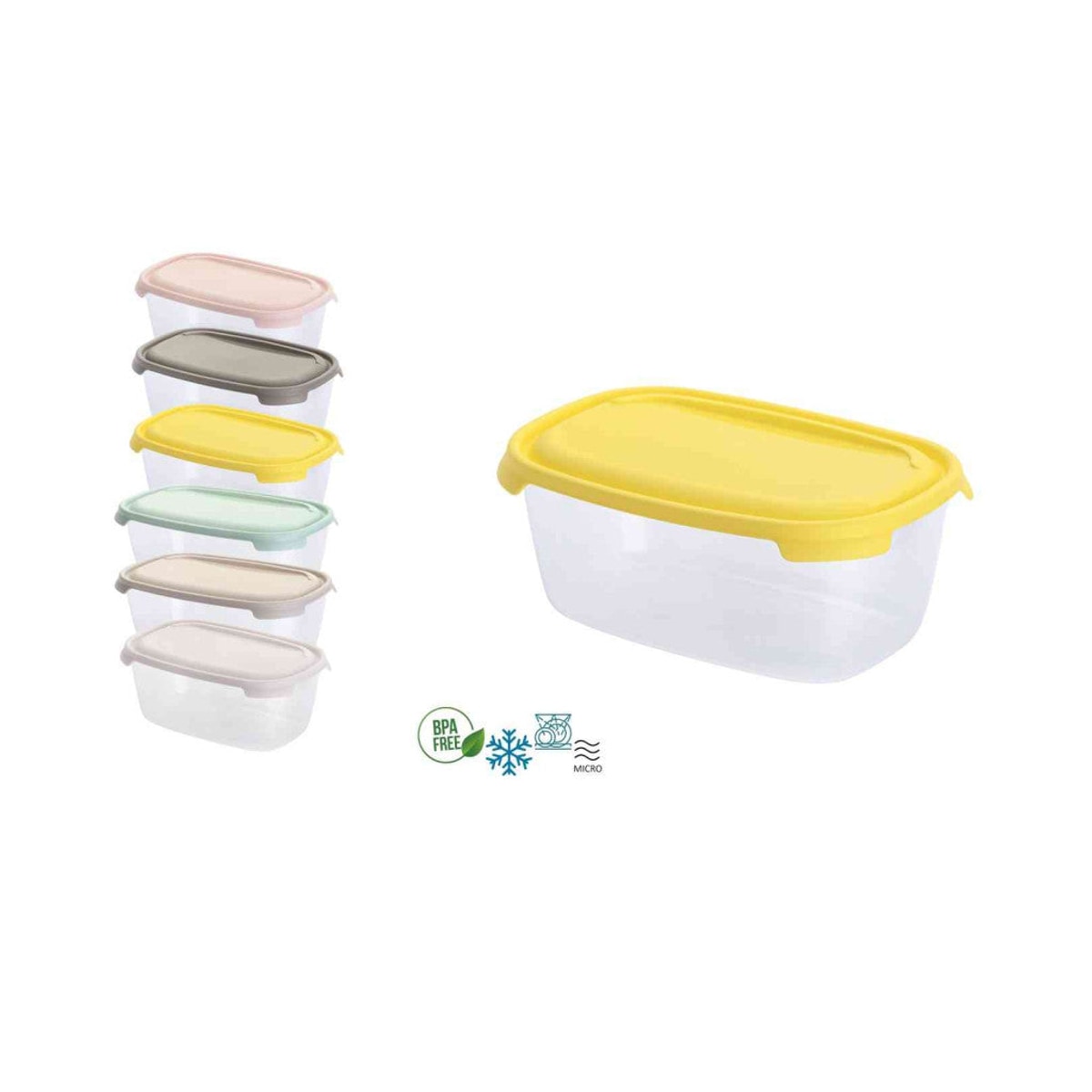 Boîte de conservation ronde Sofi 4,5 L