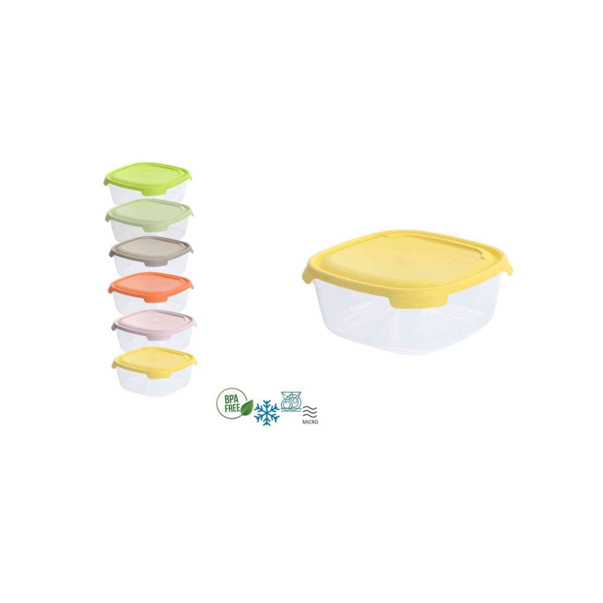 Boîte de conservation ronde Sofi 2,8L
