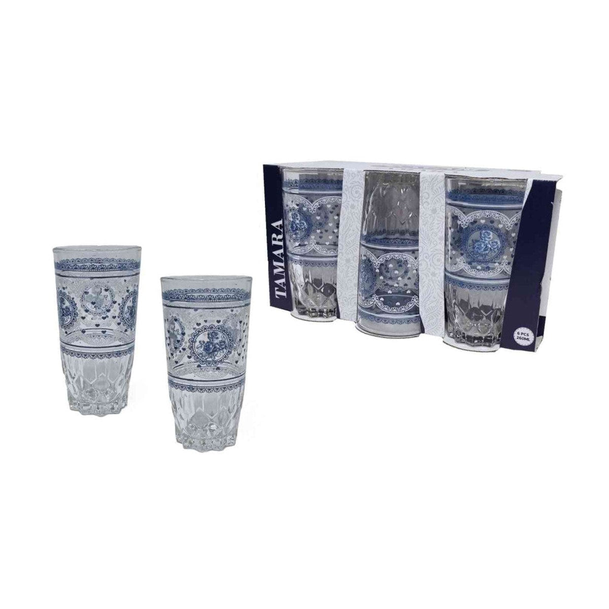 Verre Tamara 260 ml, 6 pièces