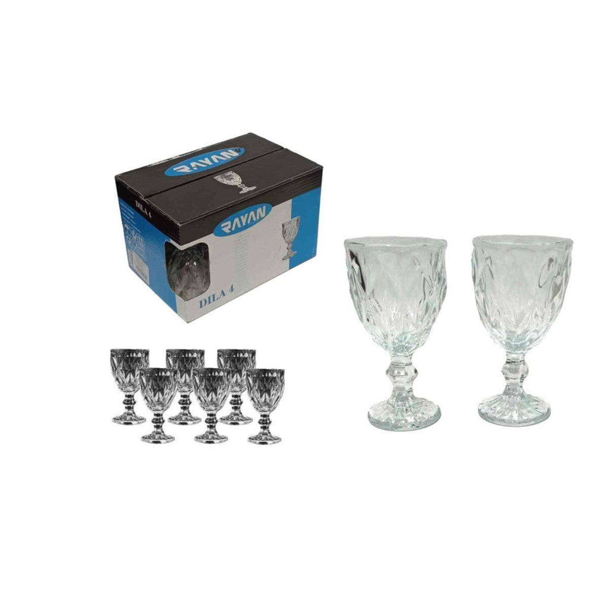 Verre Verre Dila 75 ml 6 Pièces