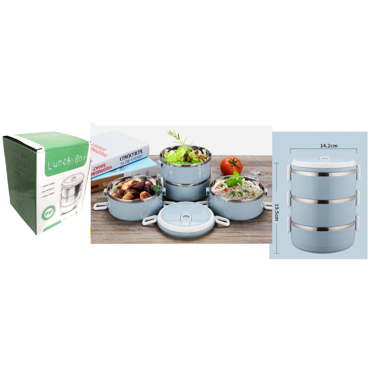 Lunch box , MIX COULEUR