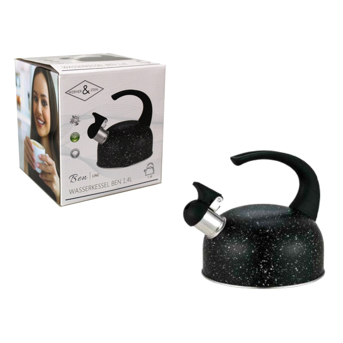 Bouilloire 2,2 L Marbre noir