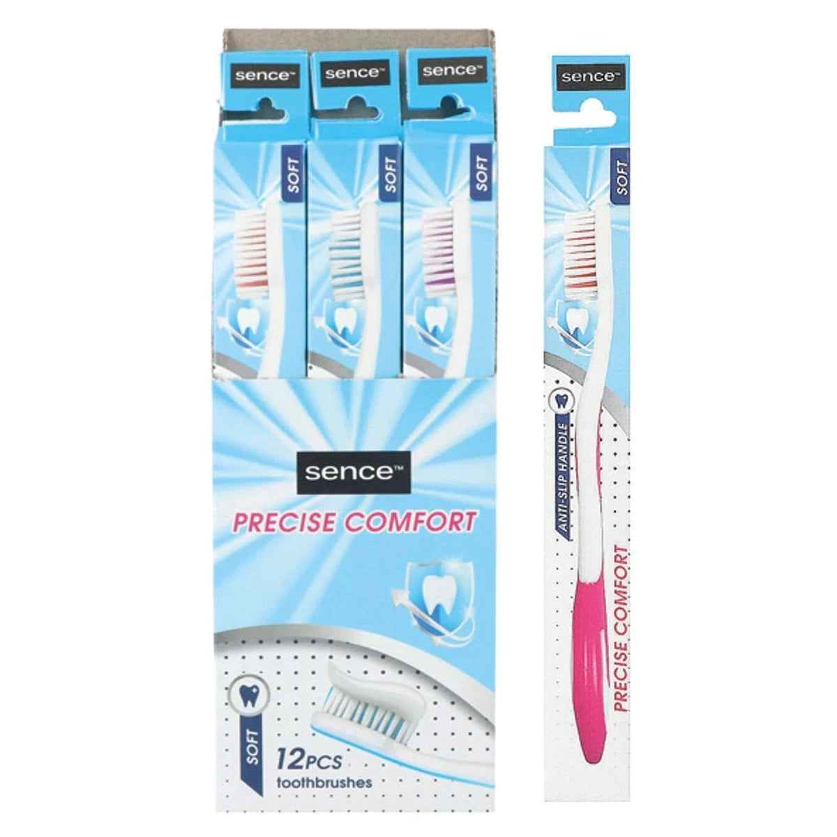 Brosse à dents Sence Fresh Precise Comfort Soft