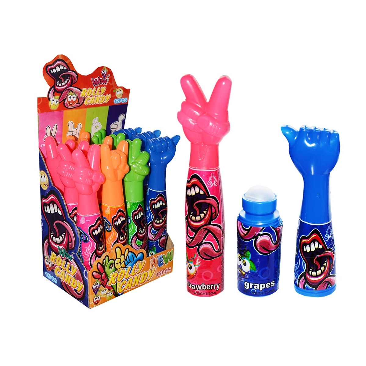 Hand rolly candy