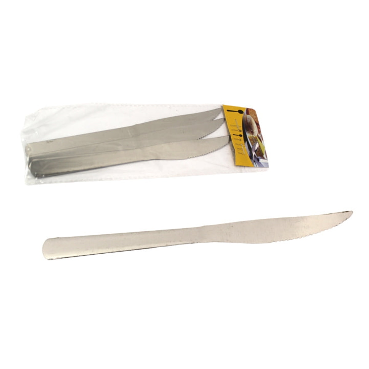 Couteaux acier 21 cm, lot de 3 pcs