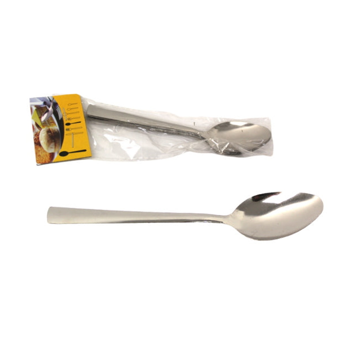 Cuillères en acier lot de 6 pcs