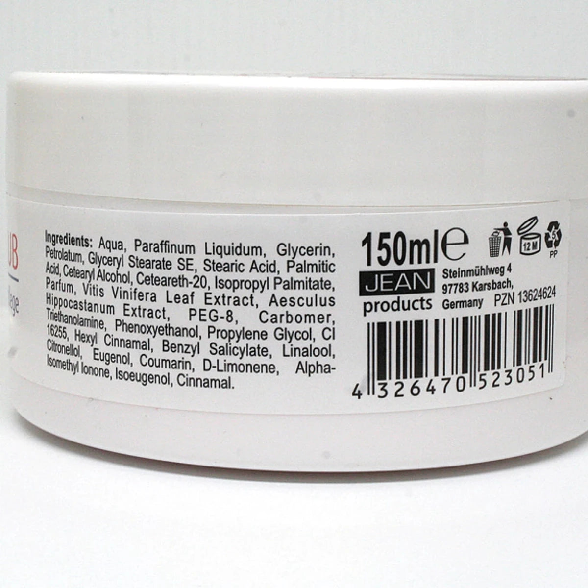 Crème 150ml crème vigne rouge.