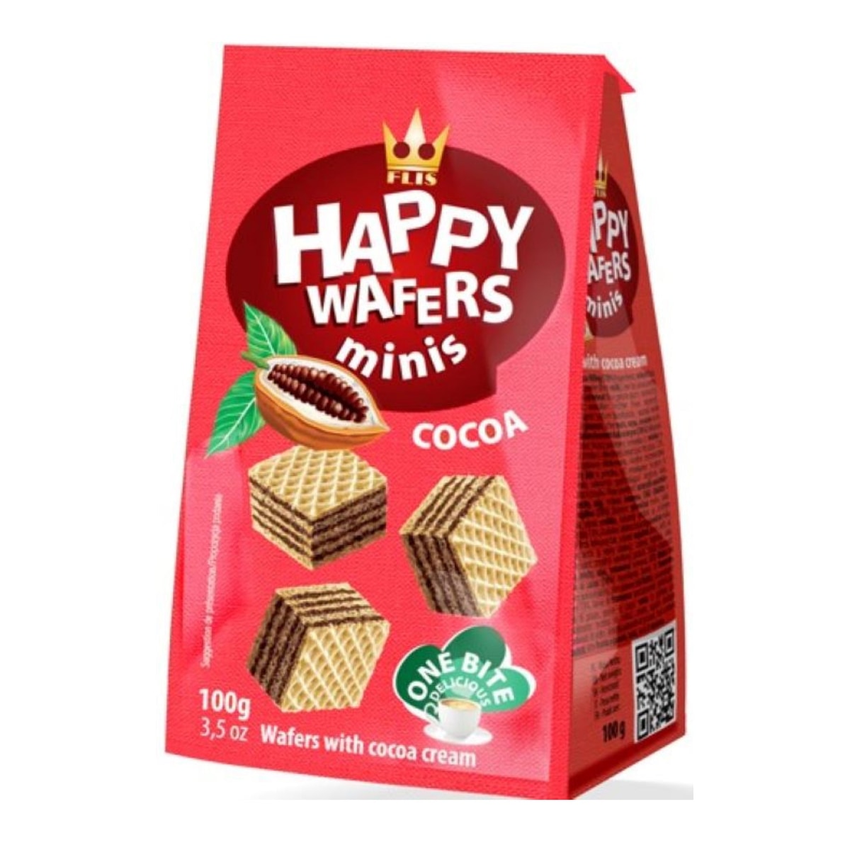 Happy wafers cacao 100g