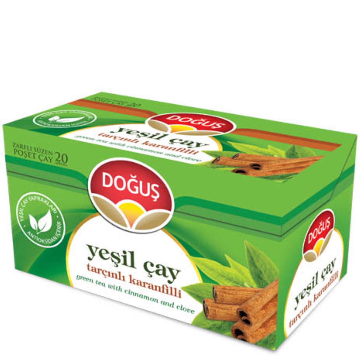 Dogus sachets Thé Vert - clou de girofle 20x