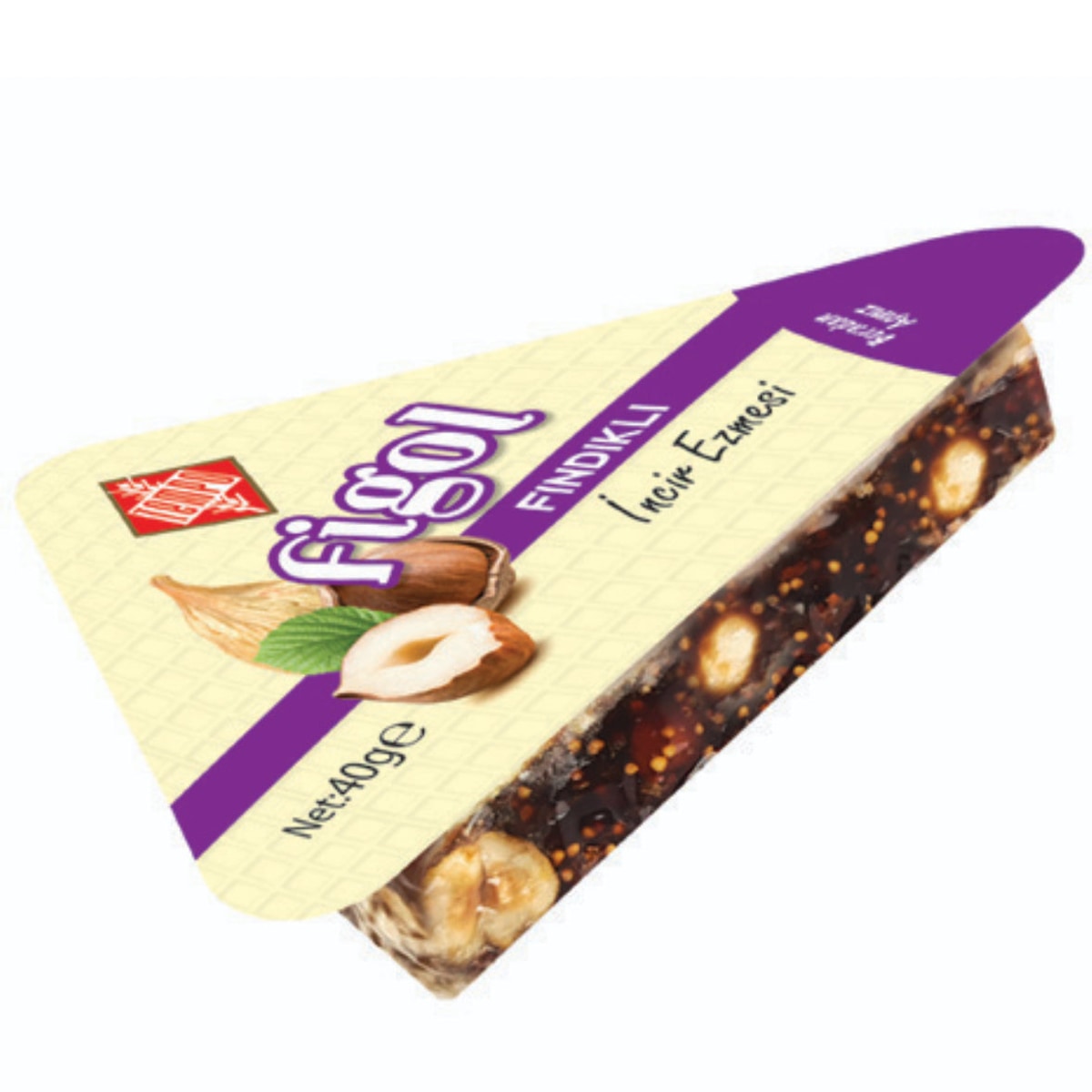 Barres triangle aux figues noisettes 40g