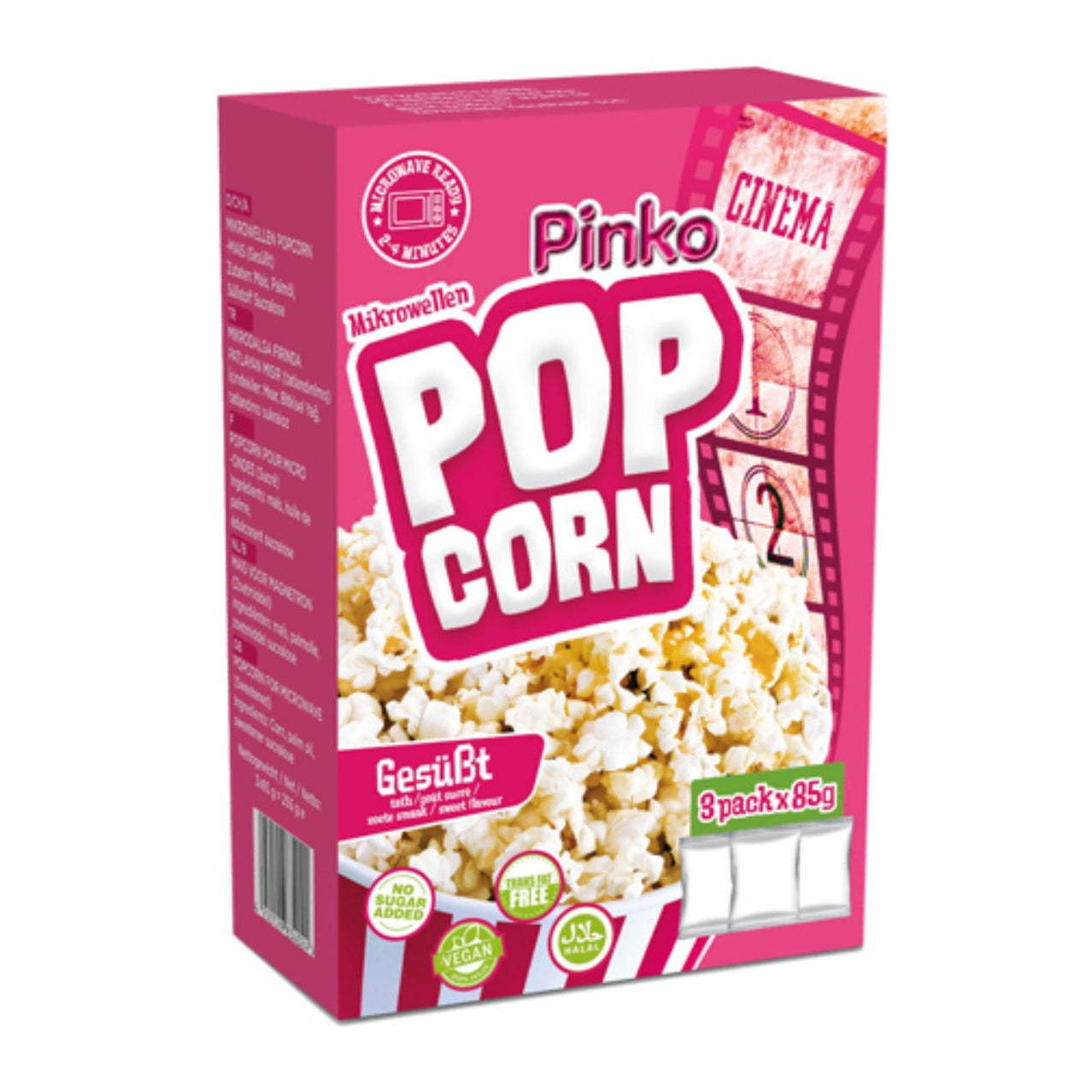 Popcorn sucré sachet 3x85g