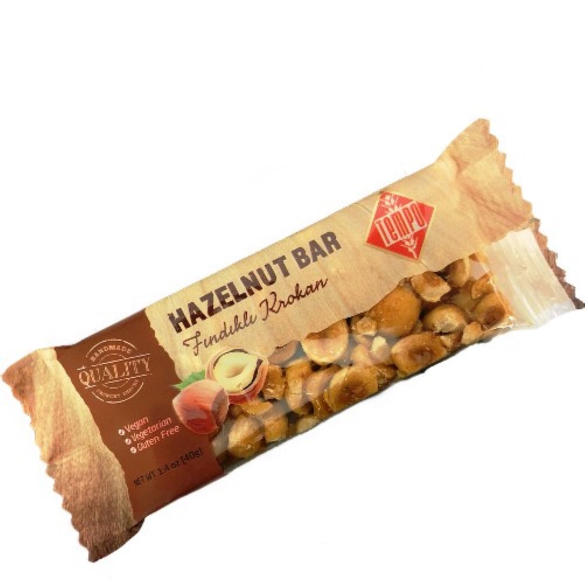 Barres de noisettes 40g
