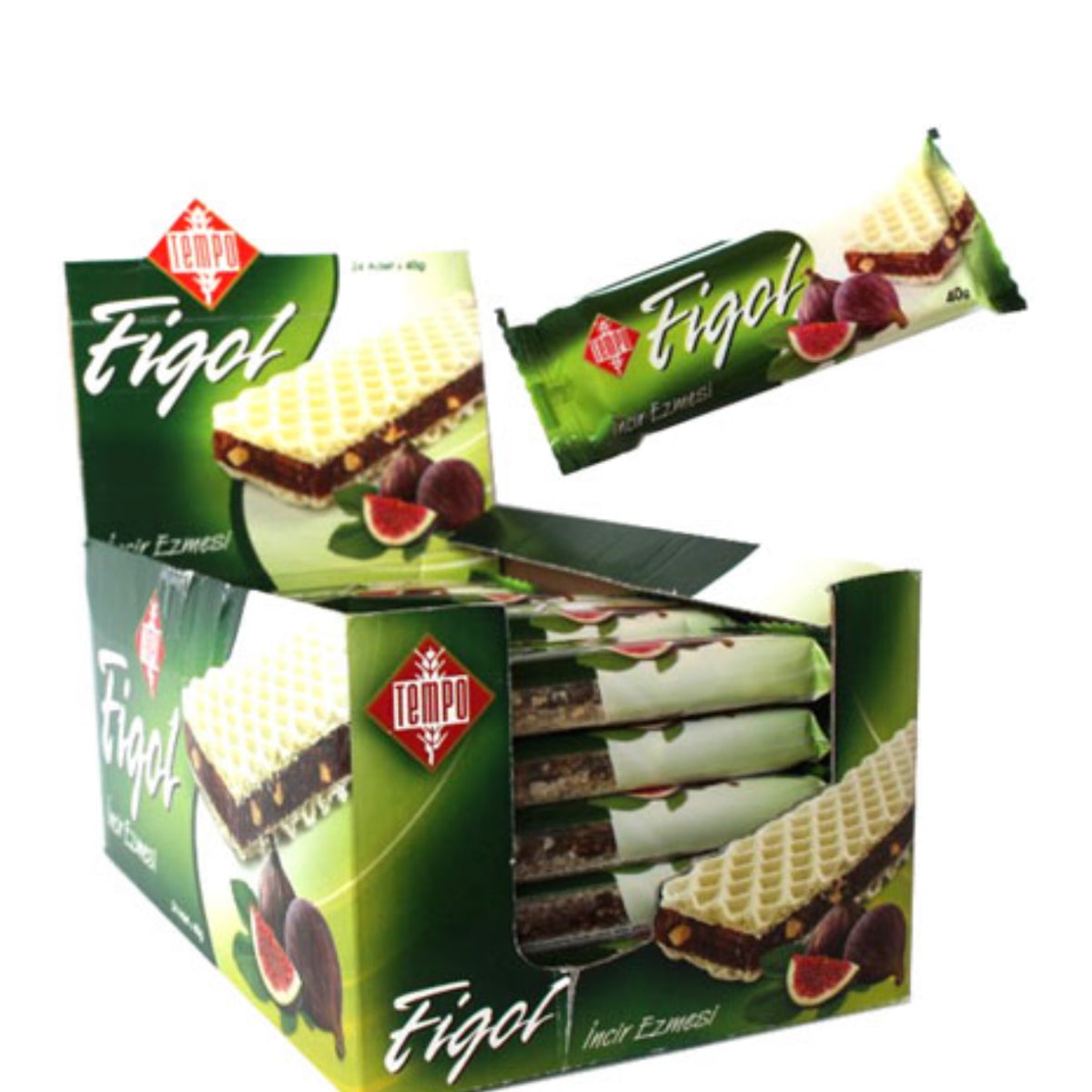 Barres pâte de figues aux noisettes 40g
