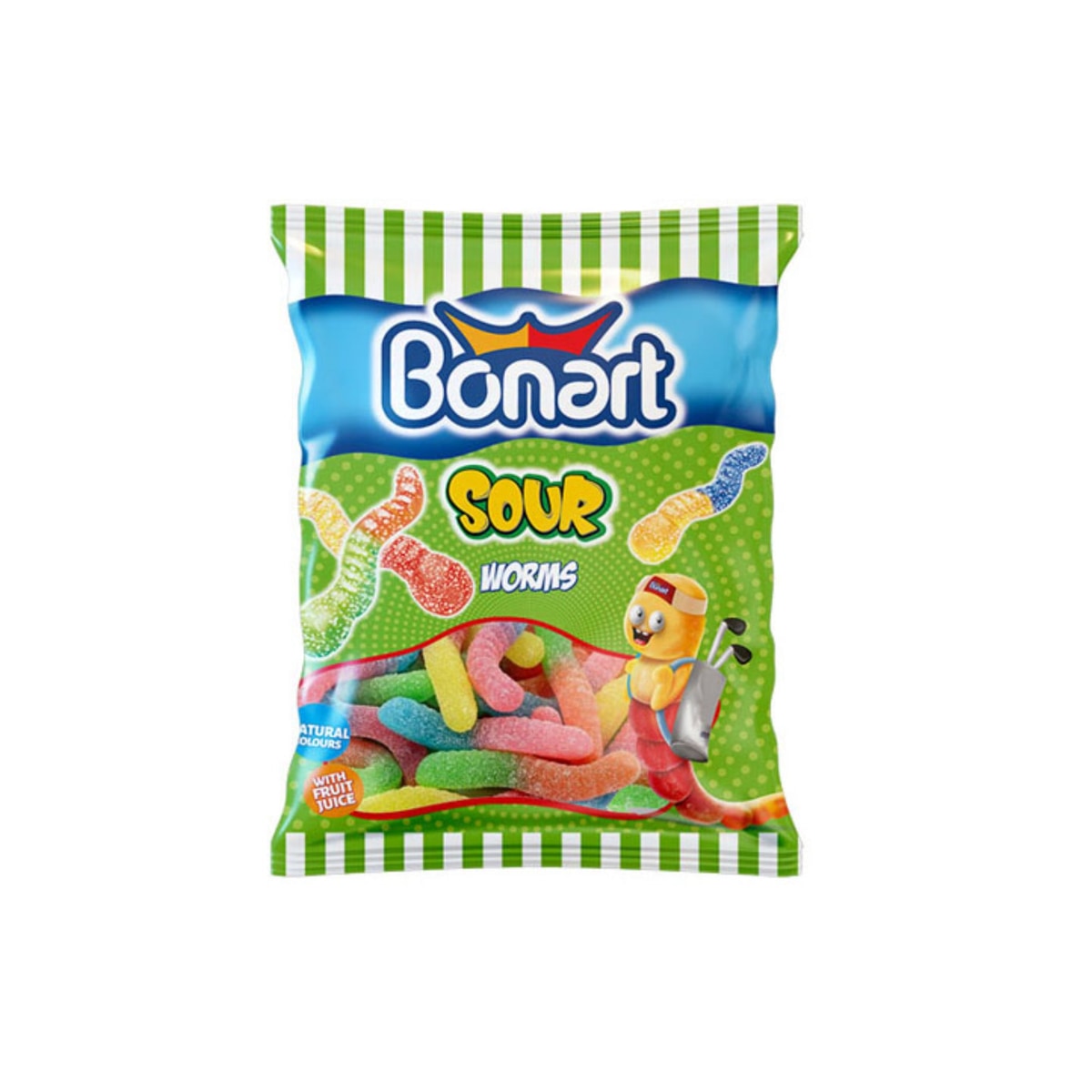 Gummy sour Worms 80g