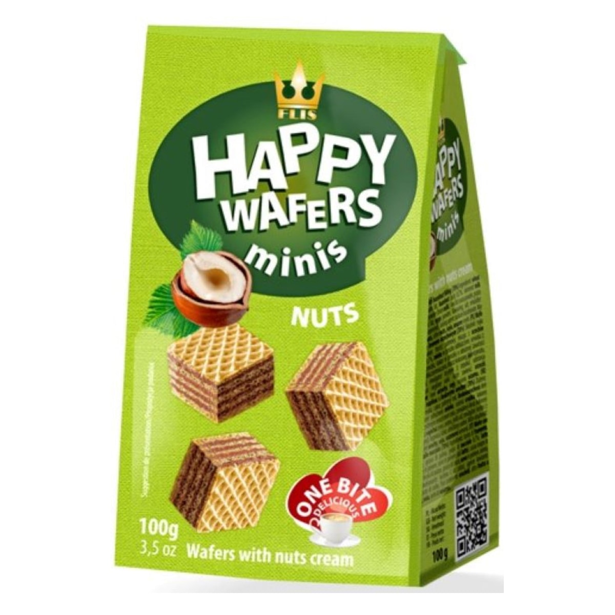 Happy wafers nuts 100g