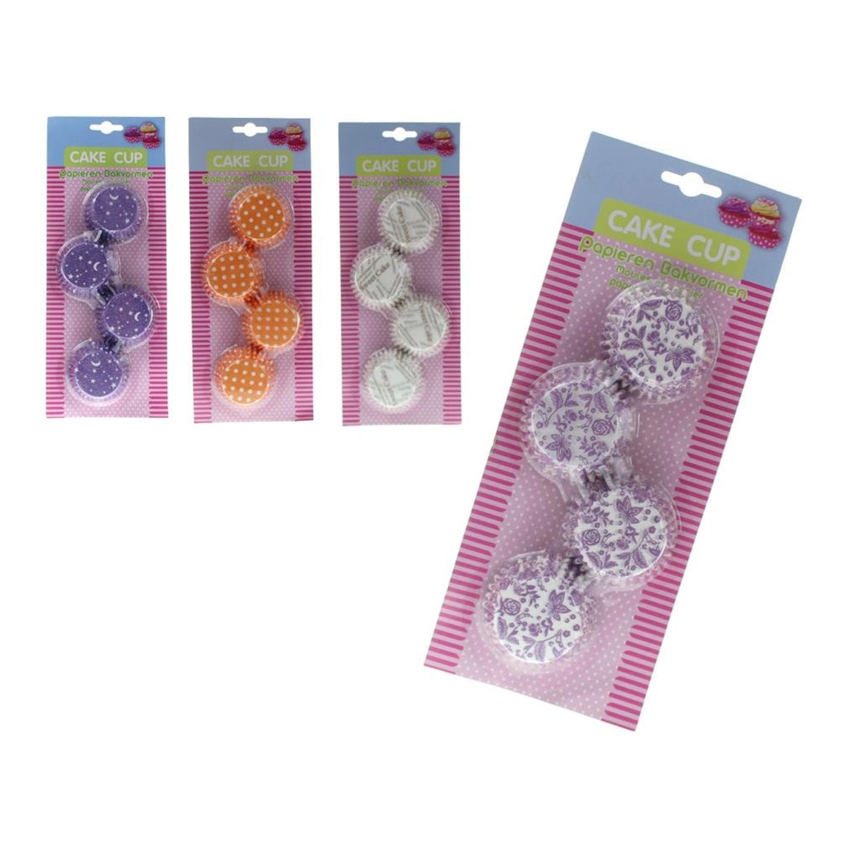 Moule en carton pour muffins et cupcakes 100 pcs