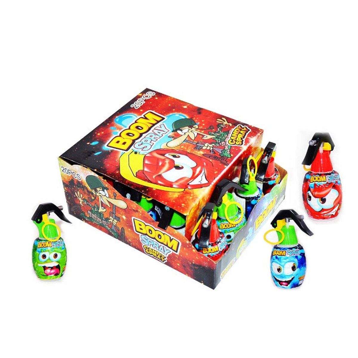 Boom candy spray