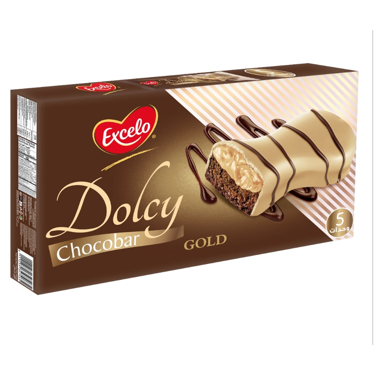 EXCELO Dolcy Chocobar MP (5x40g=200g)