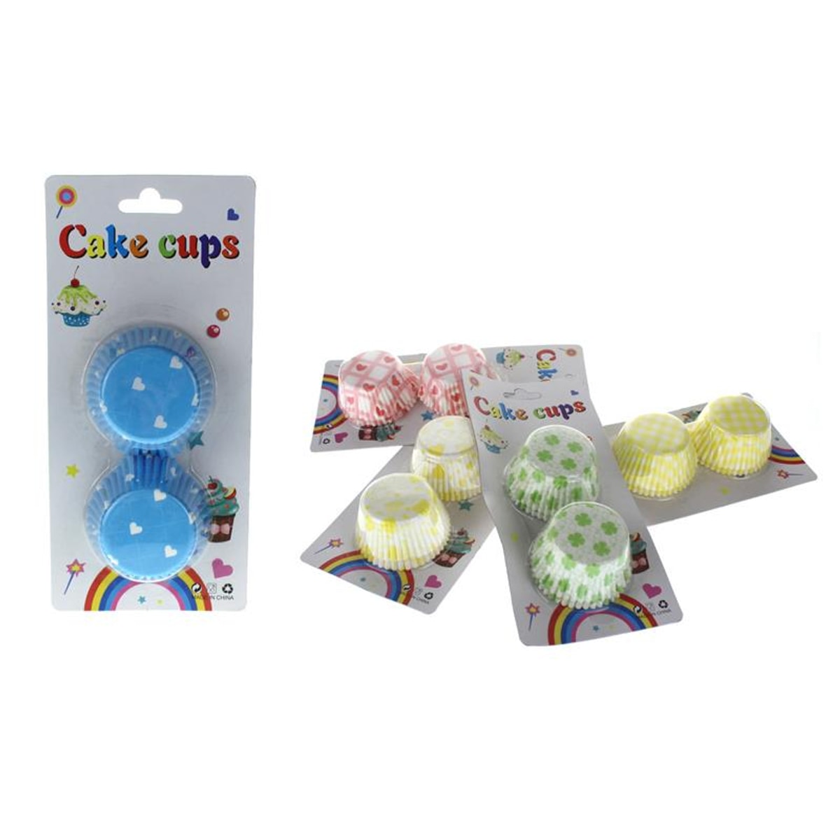 Moules, caissettes pour cupcakes, muffins, lot de 100 pièces