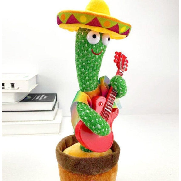 Peluche CACTUS dansant avec son, répétitif 33