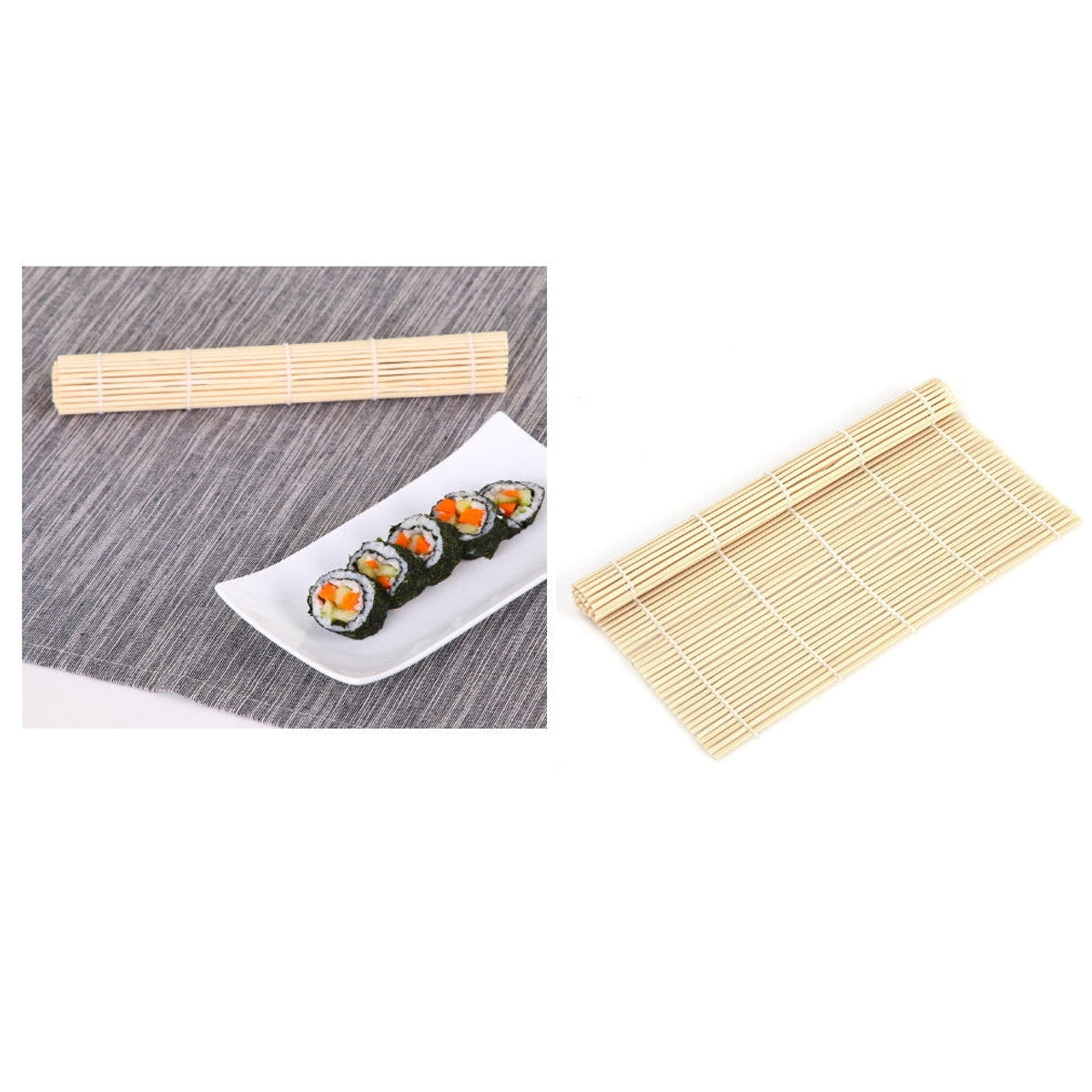 Tapis à sushi en bambou
