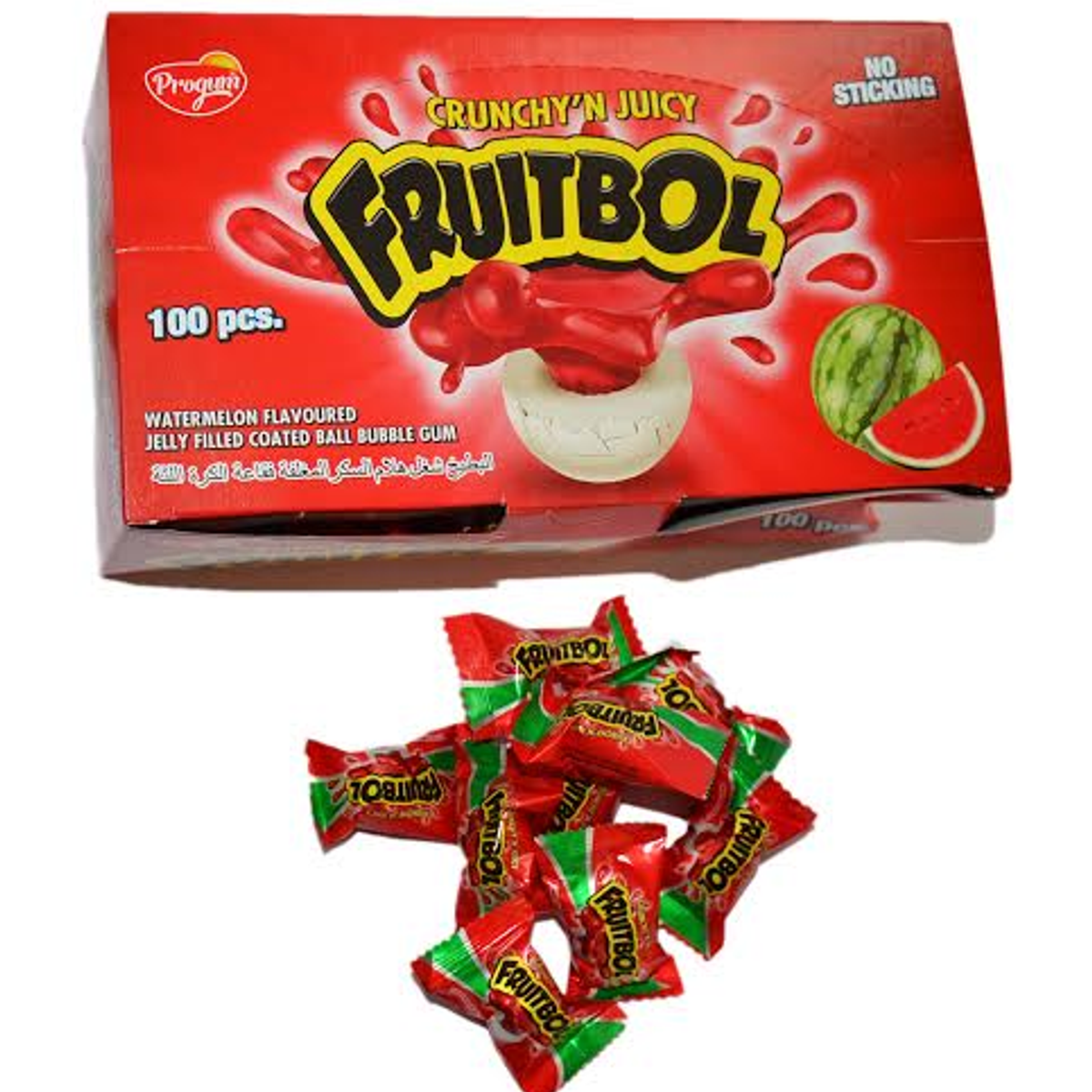 FRUITBOL FRAISE CHEWING GUM
