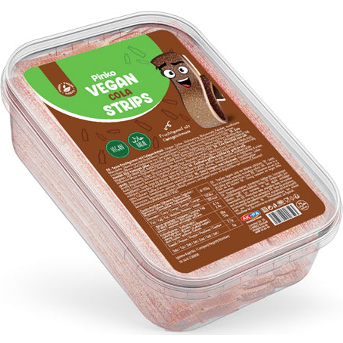 Pinko Vegan Cola Strips boite 200g