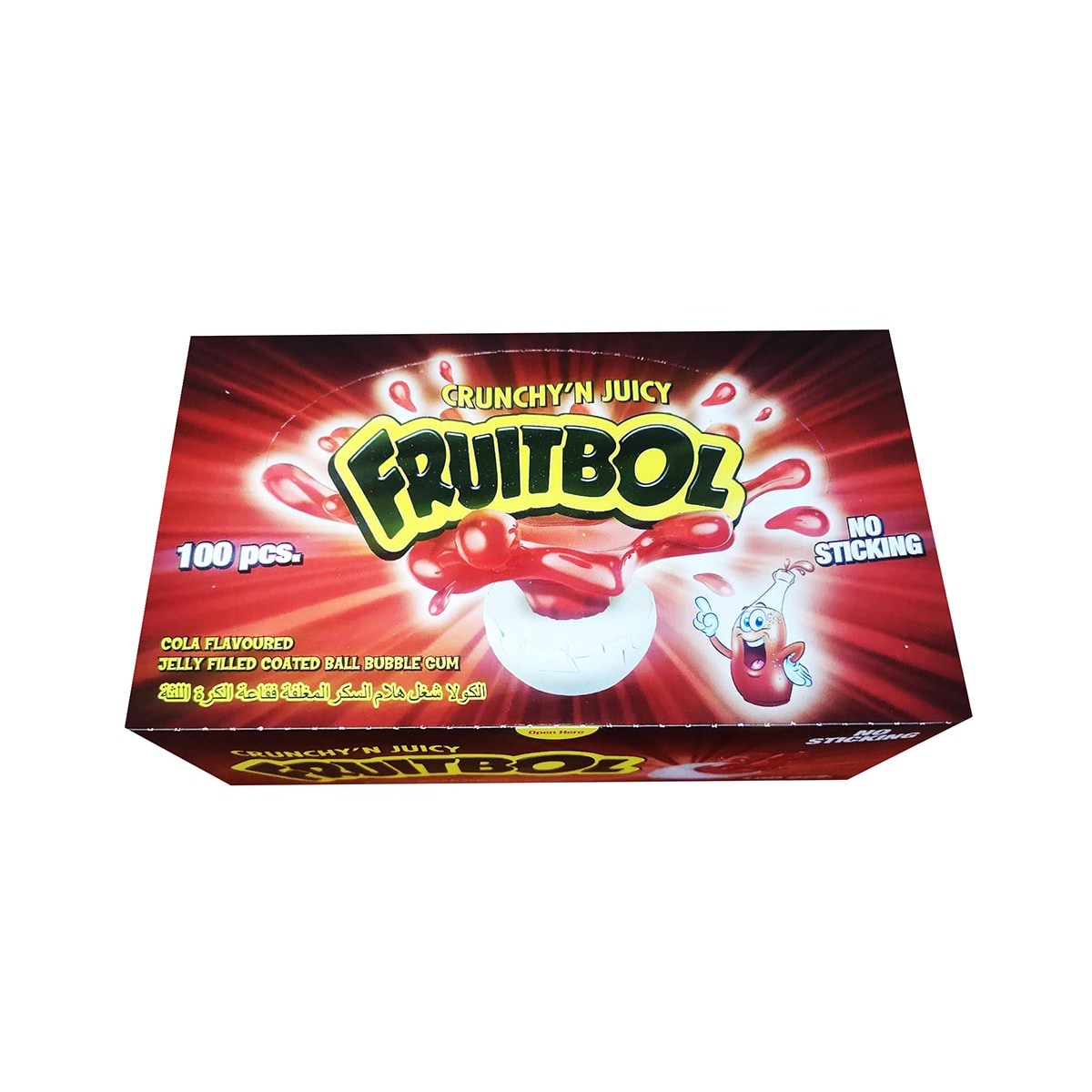 FRUITBOL COLA CHEWING GUM