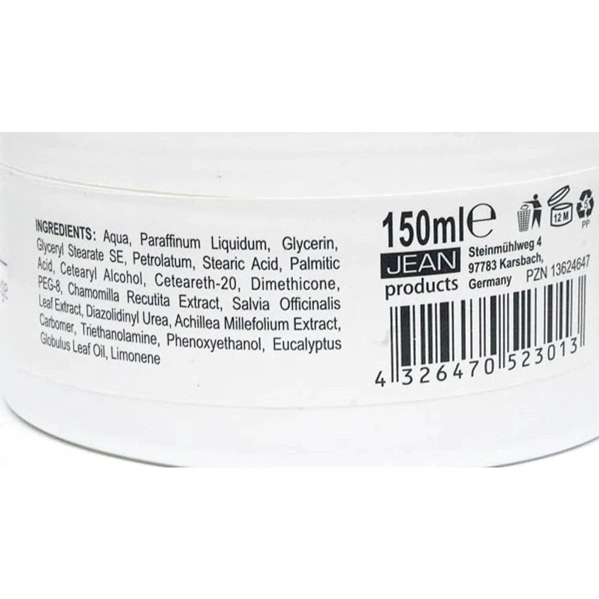 Crème baume 150ml pieds dans la boîte
