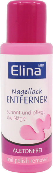 Dissolvant pour vernis à ongles Elina 100 ml sans acétone