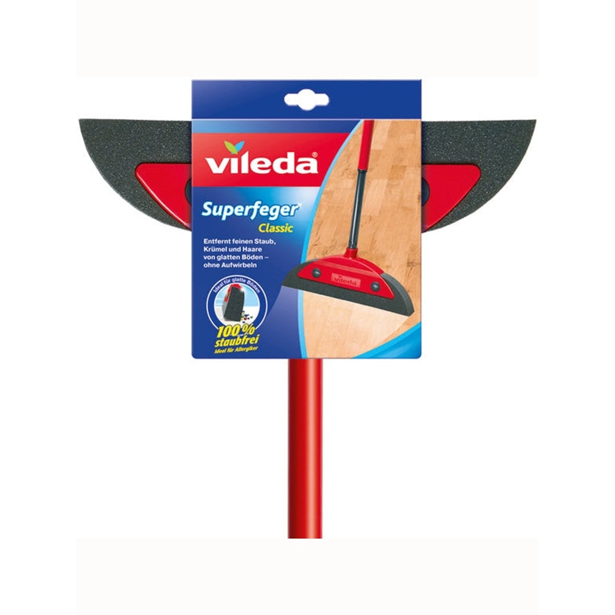 Balai Vileda Superfeger Classic avec manche télescopique