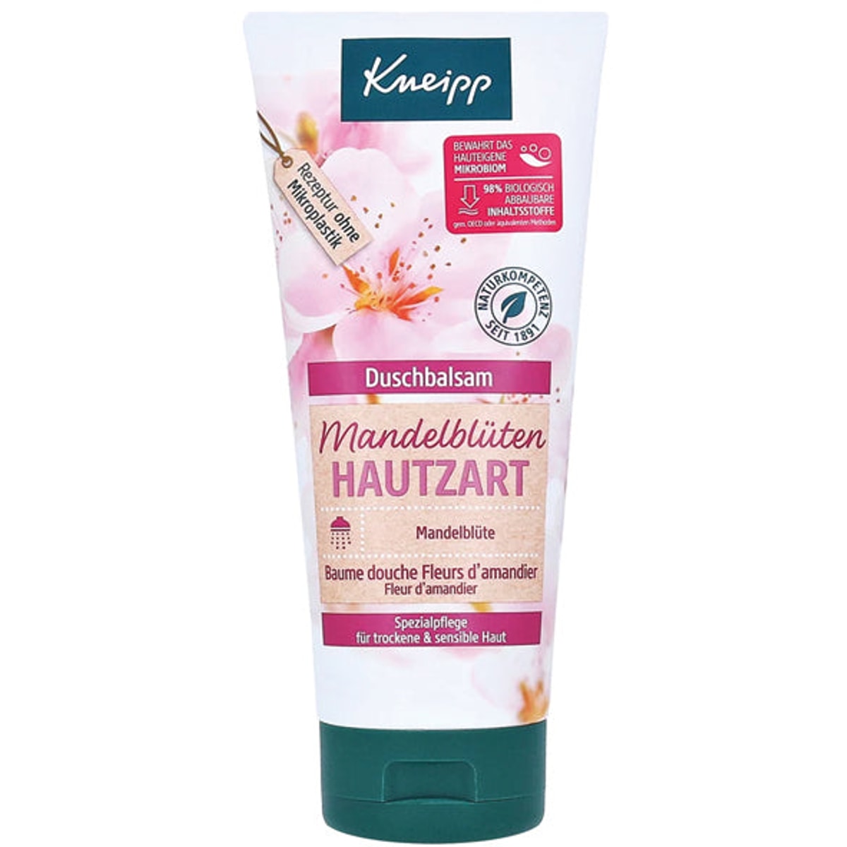Baume de douche Kneipp 200 ml Adoucissant pour la peau à la fleur d'amandier