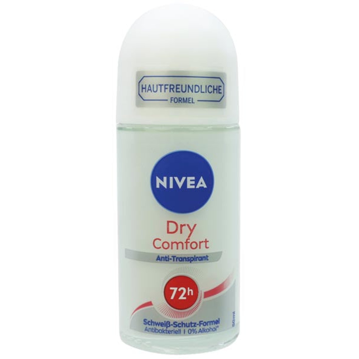 Déodorant roll-on Nivea 50 ml Dry Comfort, blanc