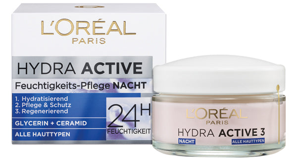Crème de nuit L'Oréal Hydra Active 3 50 ml