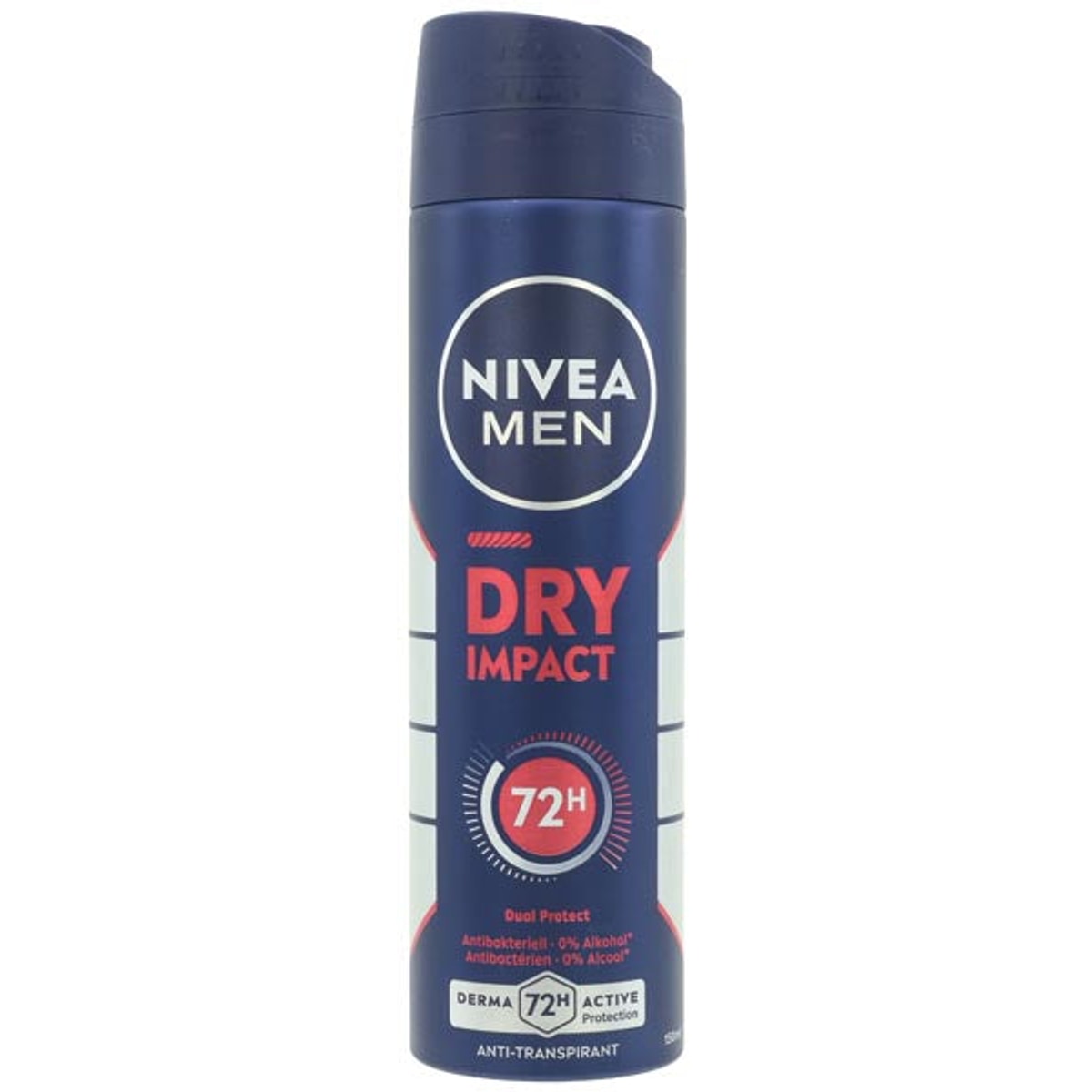 Déodorant spray Nivea 150 ml pour homme, parfum sec.