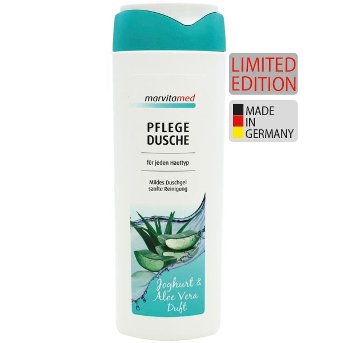Marvita med Care Gel Douche 300ml Yaourt Aloe Vera