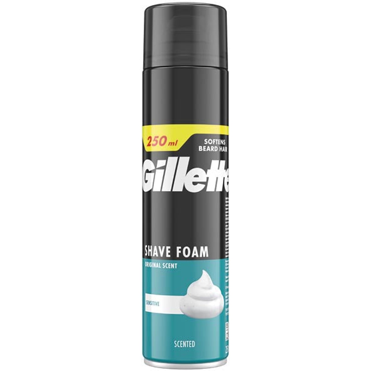 Mousse à raser Gillette 250 ml Peaux sensibles