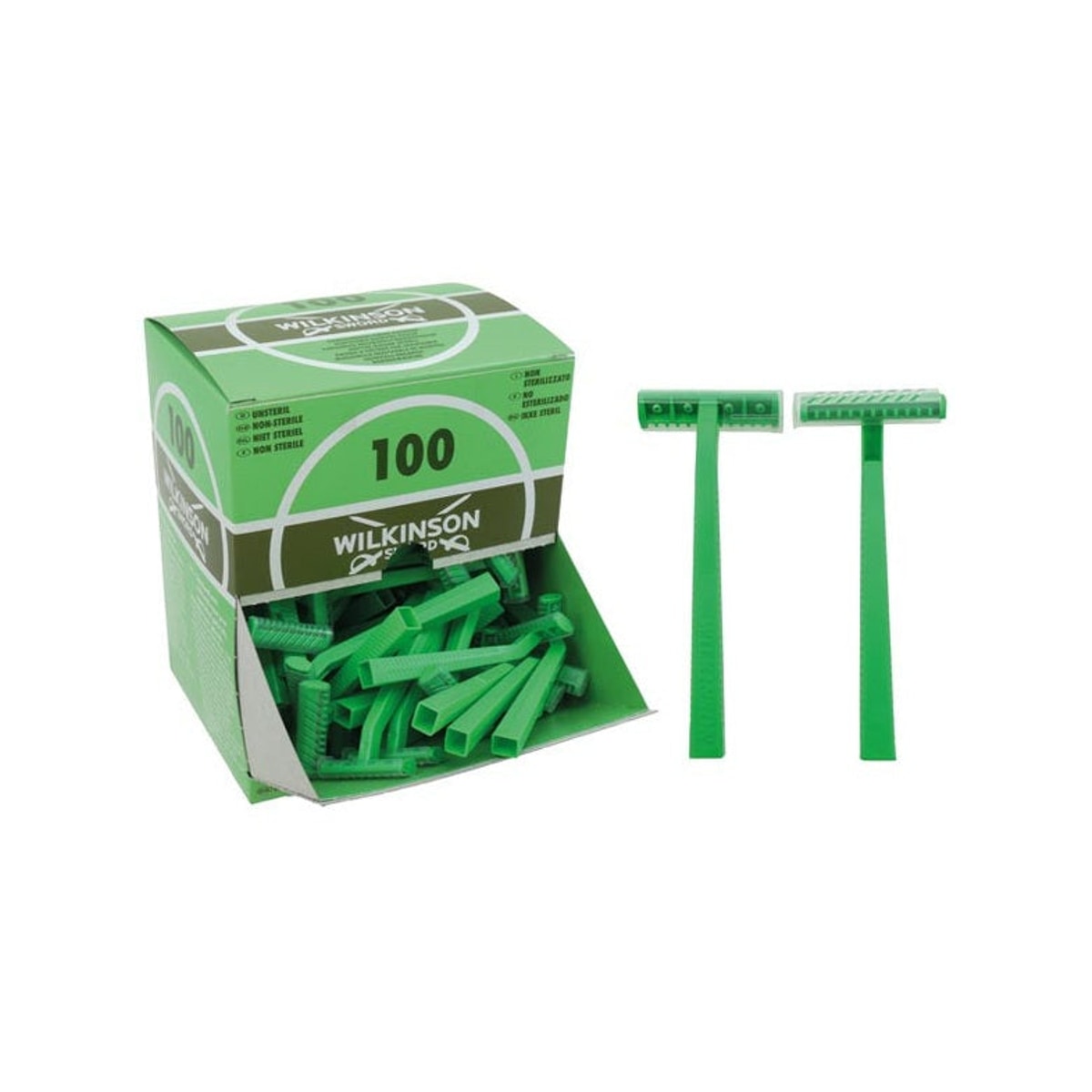 Rasoirs d'hôpital jetables Wilkinson, paquets de 100