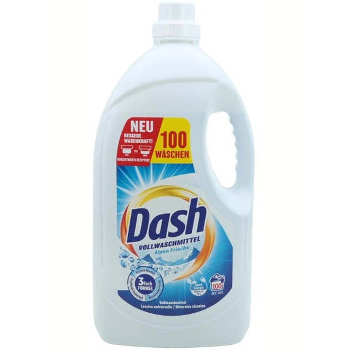 Lessive liquide Dash Alpine Fresh 100 ml