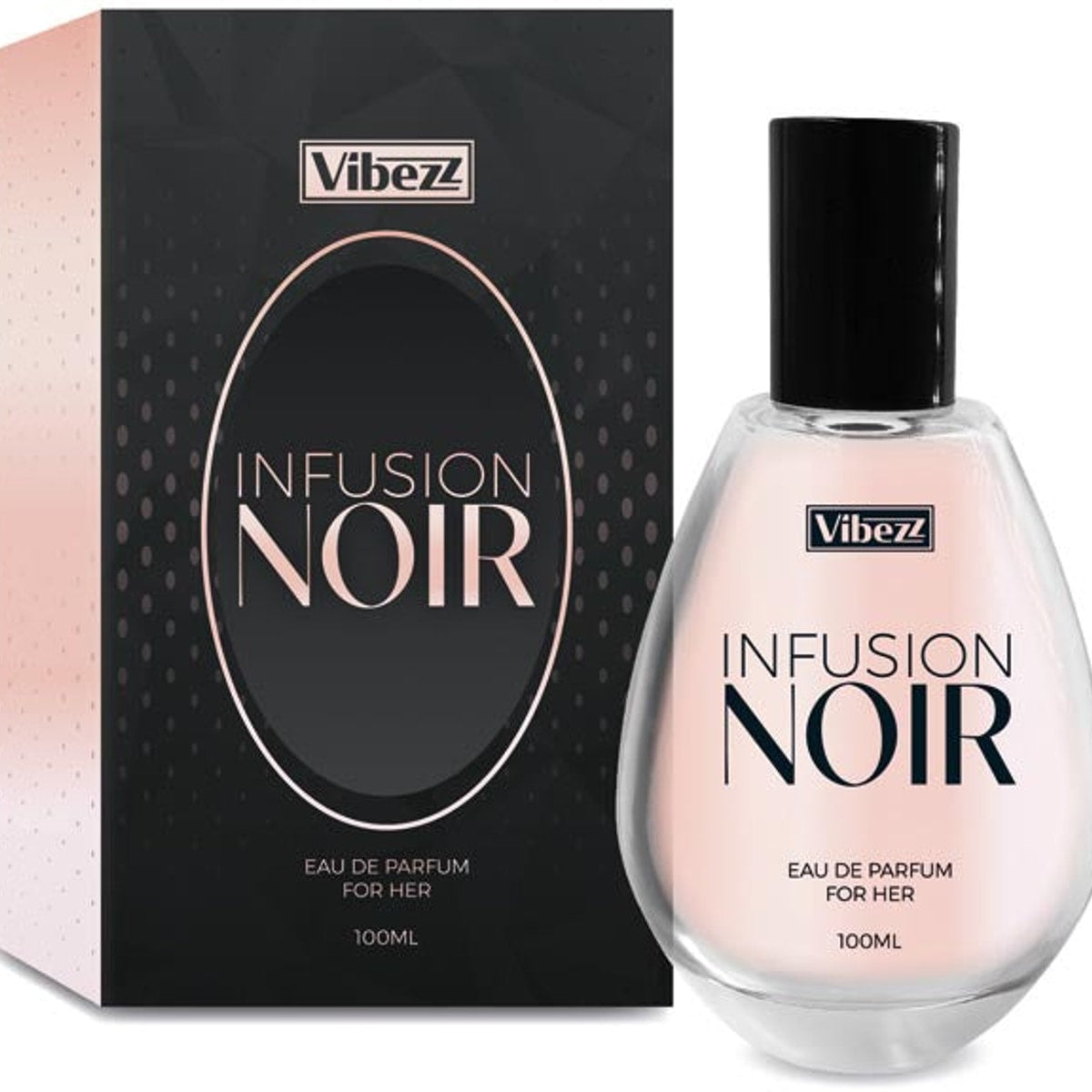Parfum Vibezz 100ml Infusion Noir EDP femme