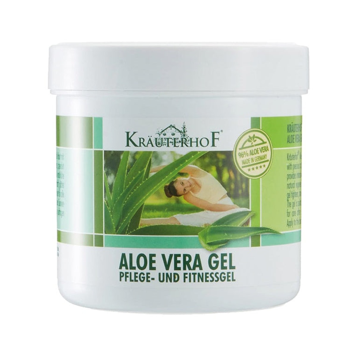 Gel d'aloe vera et de remise en forme Kräuterhof 250 ml