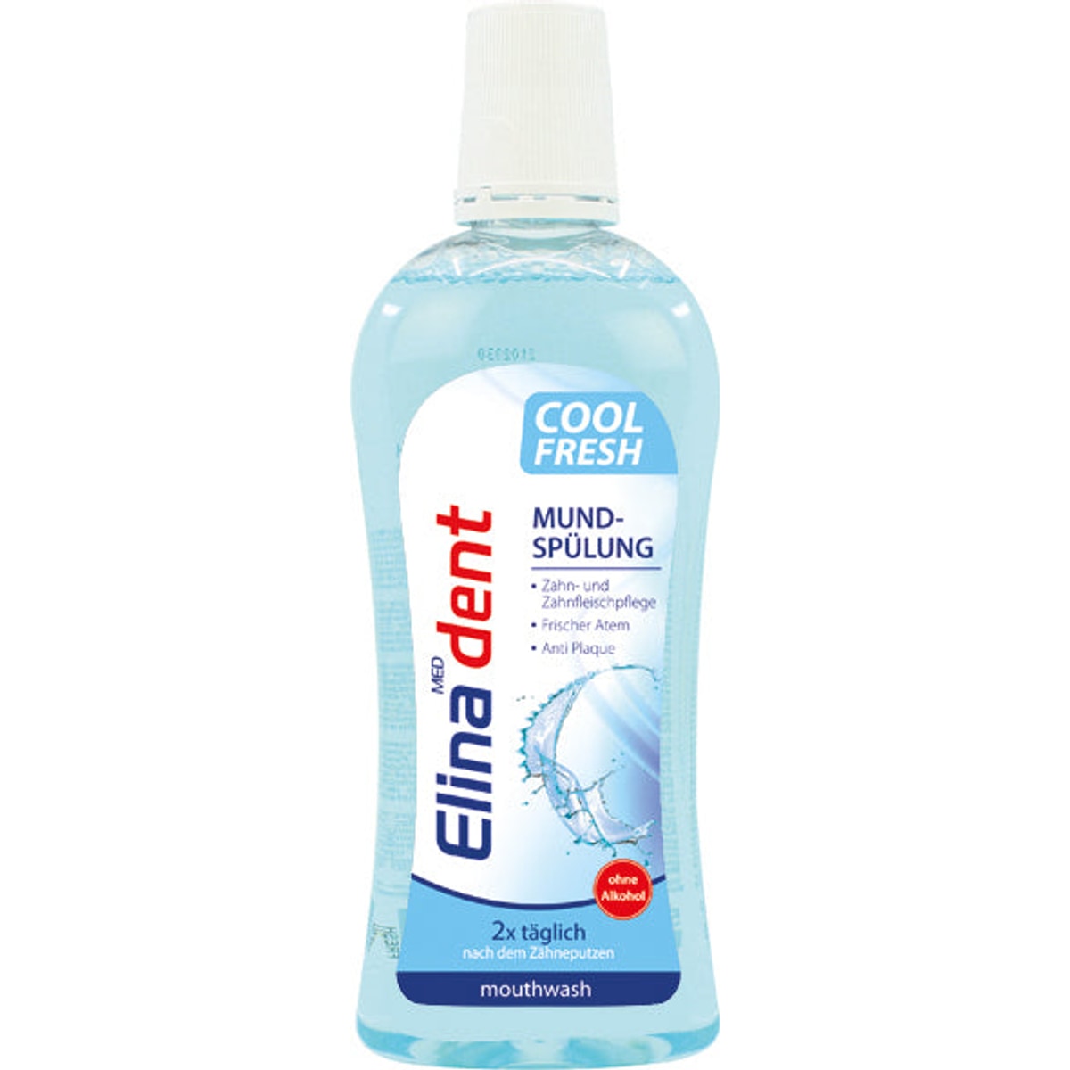 Bain de bouche Elina 500 ml Fraîcheur et fraîcheur