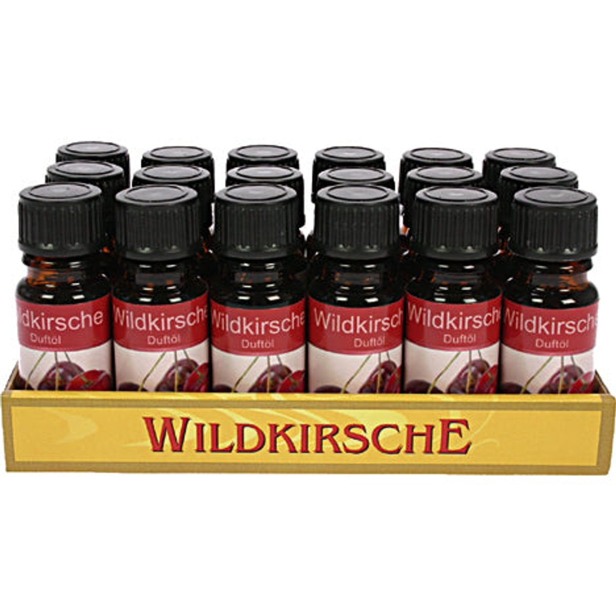 Huile parfumée Cerise sauvage 10 ml en flacon de verre