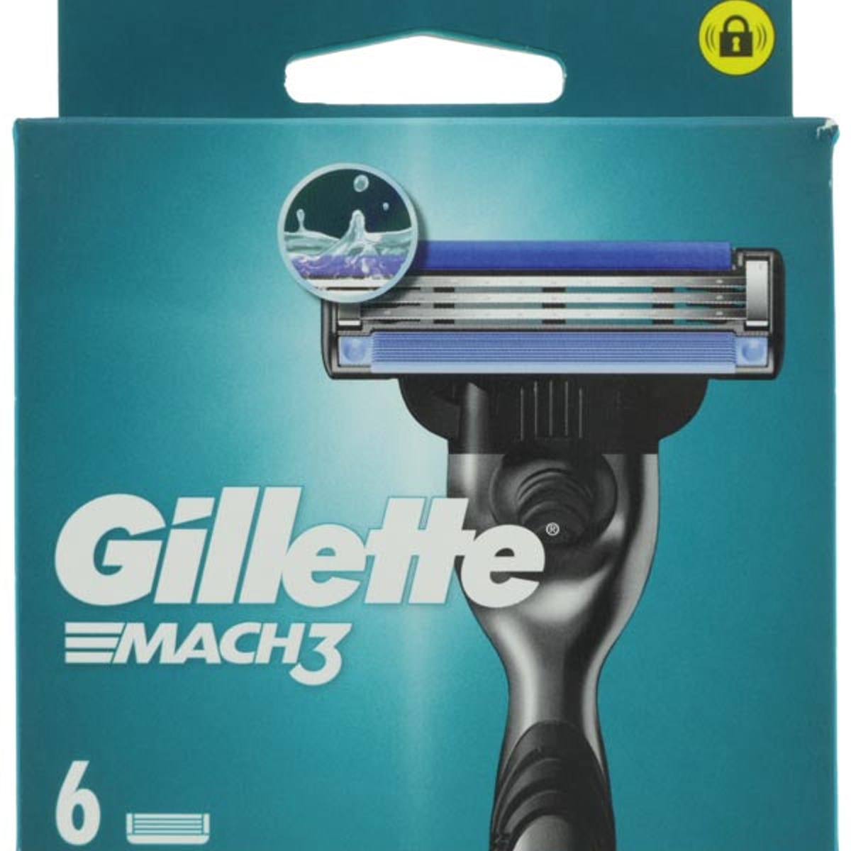 Lames Gillette Mach3, paquet de 6